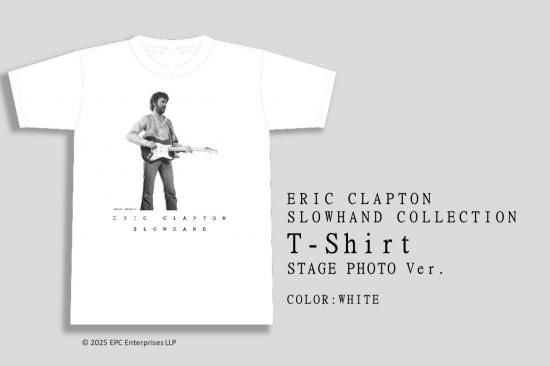 ERIC CLAPTON “SLOWHAND COLLECTION” Tシャツ（ステージ・フォト