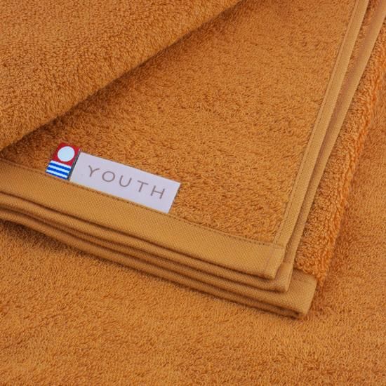 オレンジ　タオル メランジュパイル フェイスタオル（オレンジ） - towelshop441