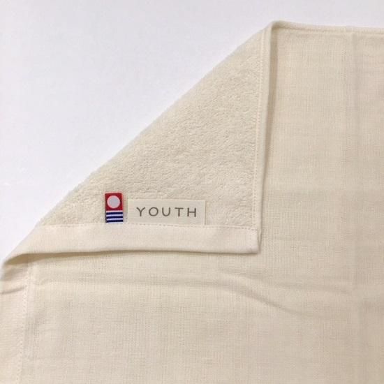 ガーゼ&パイル ウォッシュタオル(アイボリー) - towelshop441 ガーゼ&パイル ウォッシュタオル(アイボリー) - towelshop441