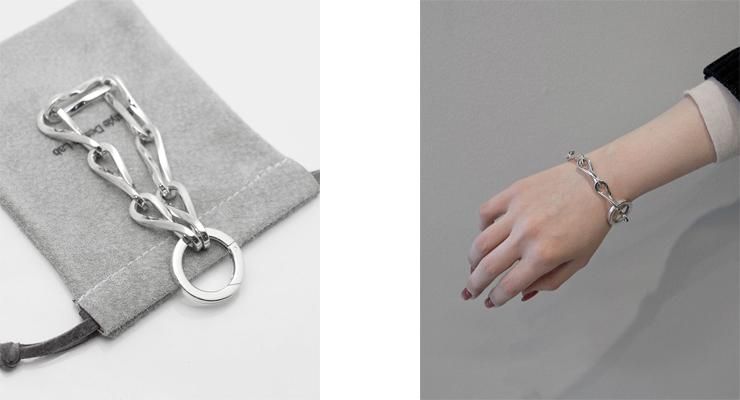 Lifestyle Design Lab INO. ループシルバーブレスレットワイド Lifestyle Design Lab INO. ループシルバーブレスレットワイド