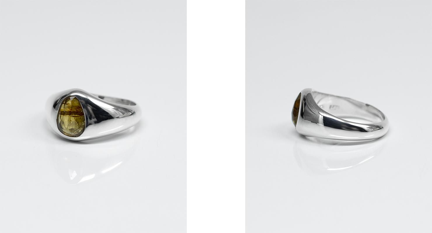 Lifestyle Design Labローズカットトルマリンシルバーリング