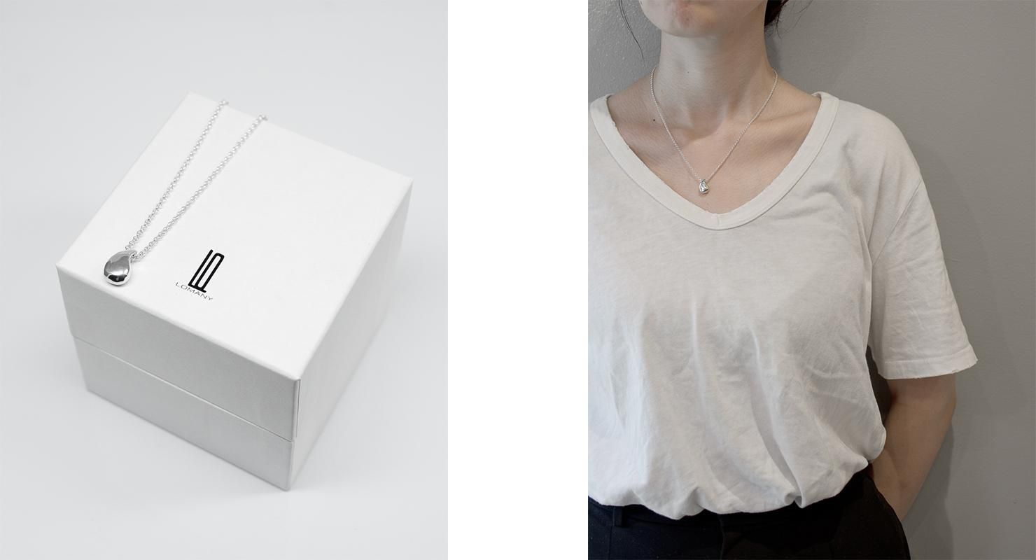 LOMANY Drop N シルバーネックレス |シルバージュエリーショップ