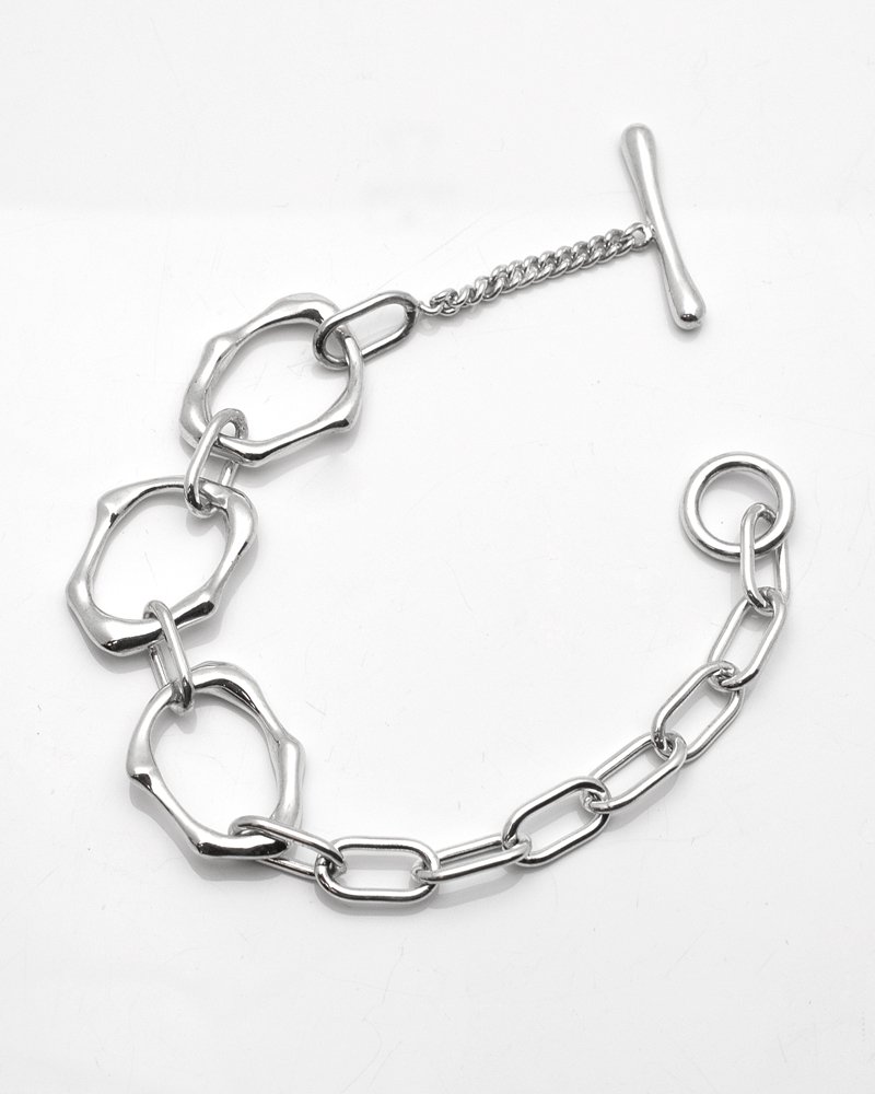 liquid/リキッド　Tバーシルバーブレスレット branch bracelet |シルバーアクセサリーショップKoToBaTo/コトバト