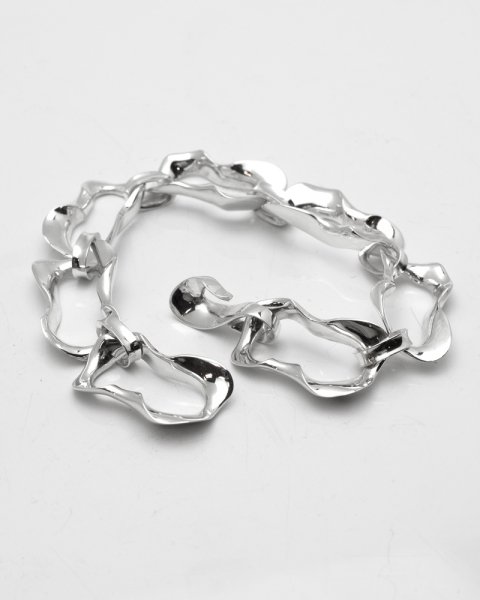 May 2021 See through & See-through <br>Silver bracelet LLB-012<br>