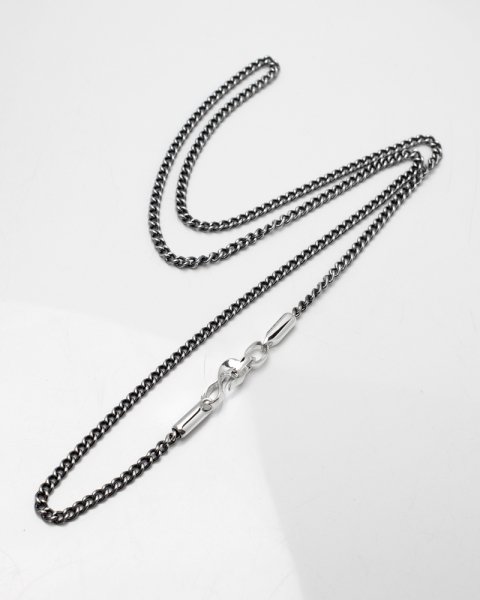 May 2021 See through & See-through <br>silver long necklace LLN-012<br>