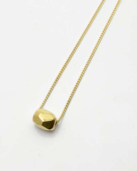   silver necklace<br>K18YG coating<br>