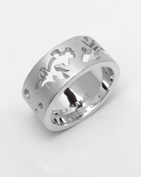  silver ring<br>platinum coating<br>