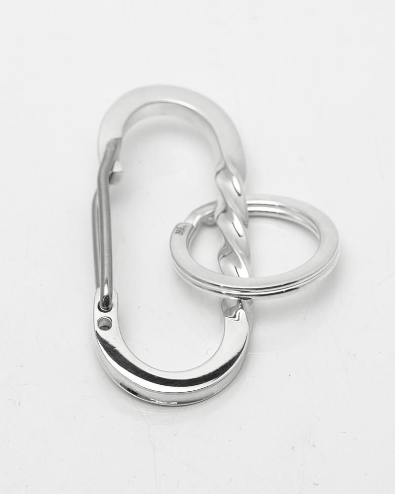 【正規品】SS LINK TWIST CARABINER シルバーメタルカラビナ Stussy SS LINK CARABINER Silver カラビナ ⑤ SS Link Twist