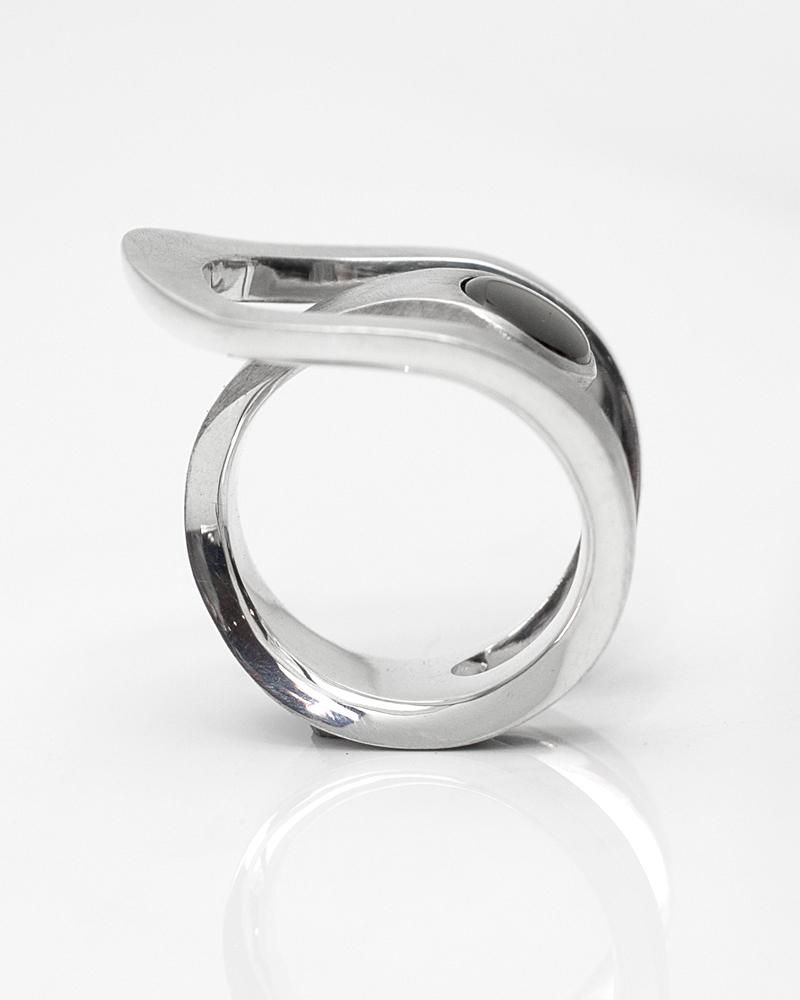 Lifestyle Design Lab ブラックスターサファイアリング |シルバー