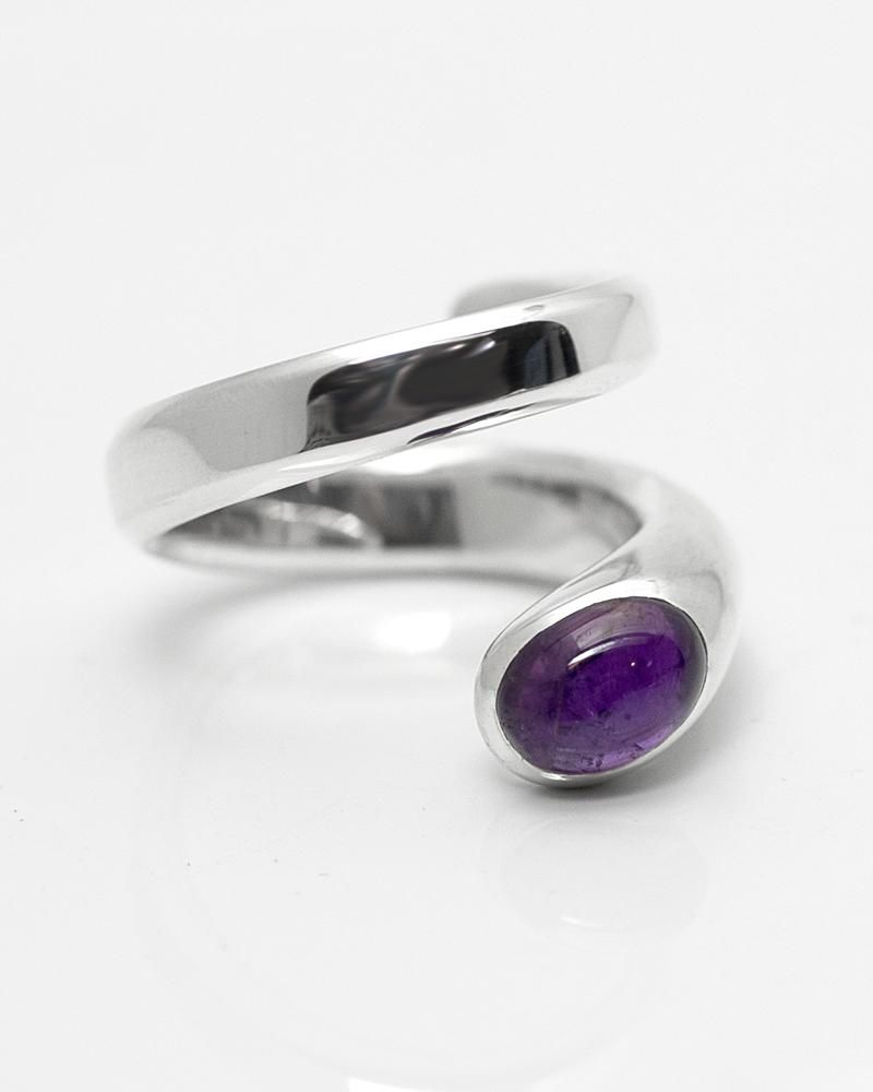 Lifestyle Design Lab sechzehlnteアメジストシルバーリング |シルバー