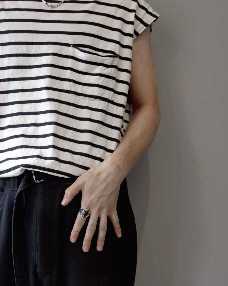 Lifestyle Design Lab ganzeスモーキークォーツシルバーリング Lifestyle Design Lab ganzeスモーキークォーツシルバーリング
