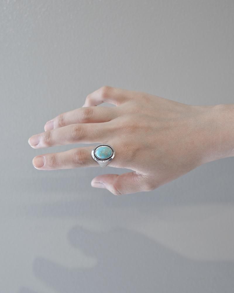 Lifestyle Design Lab ganzeターコイズシルバーリング |シルバー