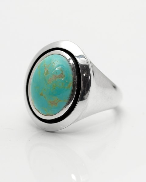 QUINTET ganze<br>Turquoise silver ring<br>