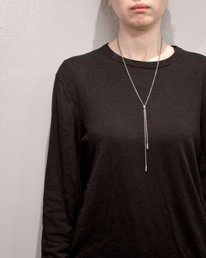 critical.lab シルバー チェーンネックレス Lifestyle Design Lab fluid チェーンネックレス ナロー