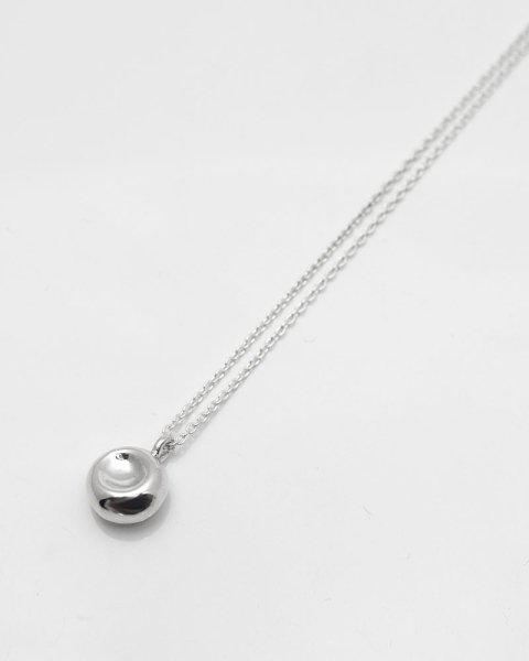 liquid fullmoon chain necklace <br>