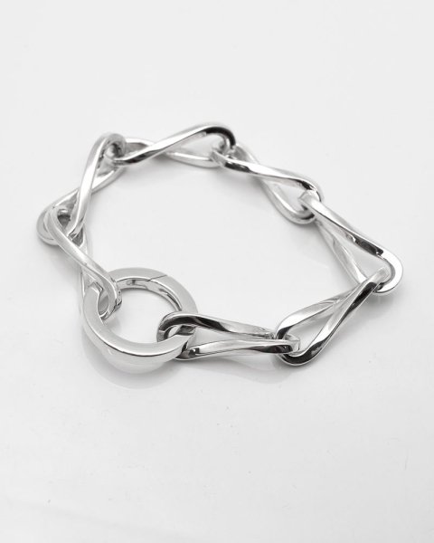INO. loop silver bracelet<br>