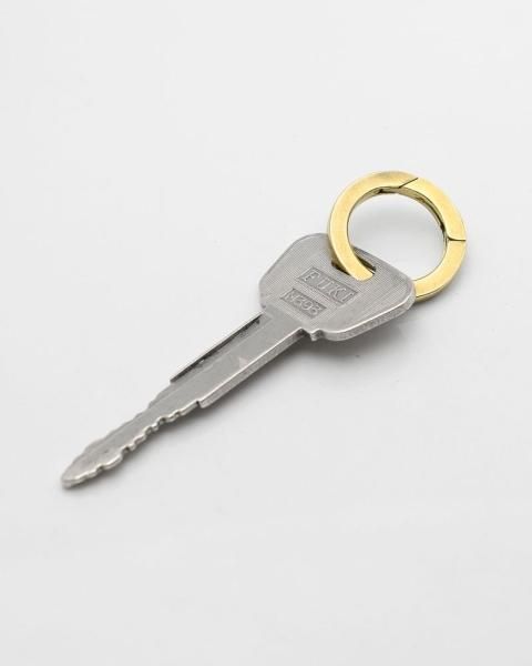 INO. round loop key ring BR<br>