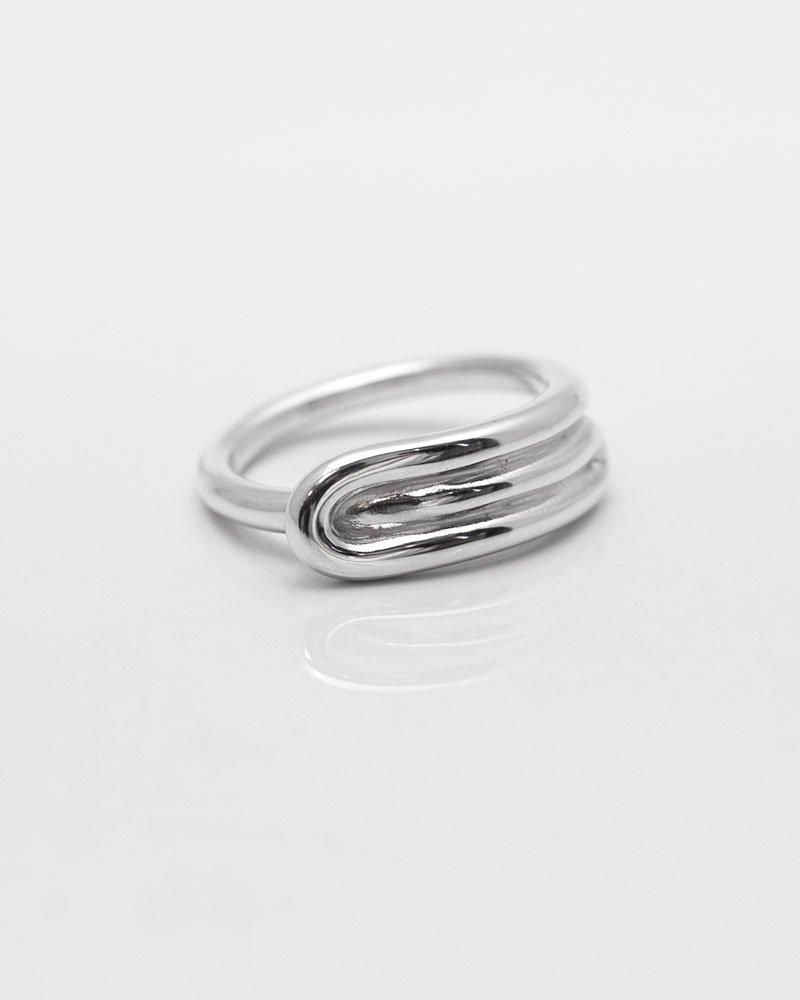 Lifestyle Design Lab INO. ループラインシルバーリングナロー