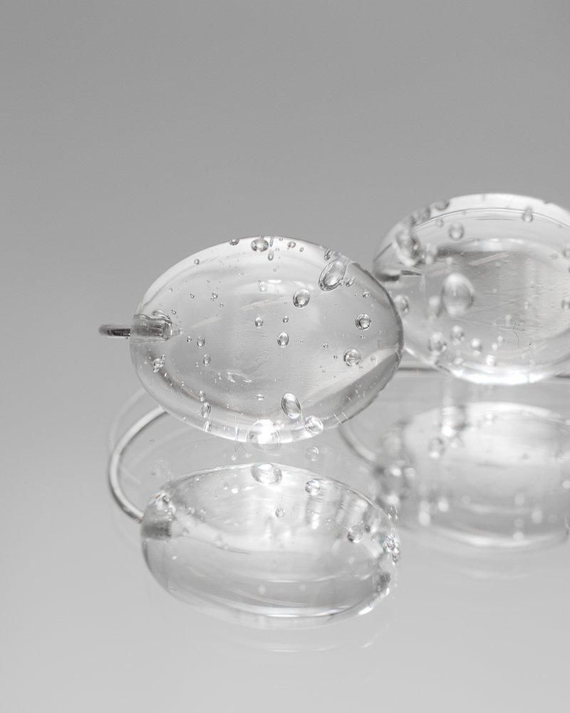 shisui/シスイ ガラス&シルバーピアス moment drop pierce shisui/シスイ ガラス&シルバーピアス moment drop pierce
