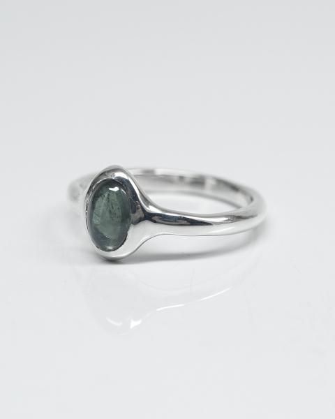 One-Off Aqua <br>tourmaline ring<br>