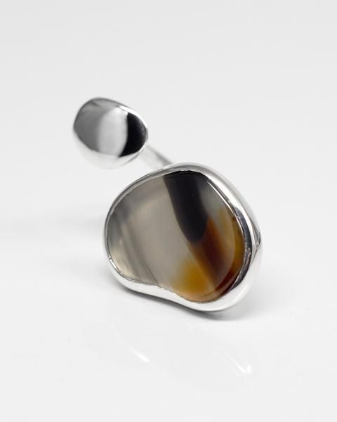 One-Off Mush <br>agate ring<br>