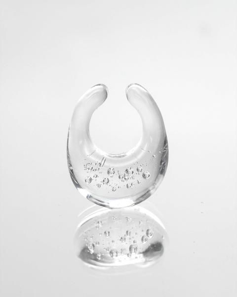 moment glass ear cuff bubble<br>