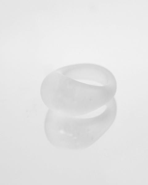 moment glass ring stand/frost<br>