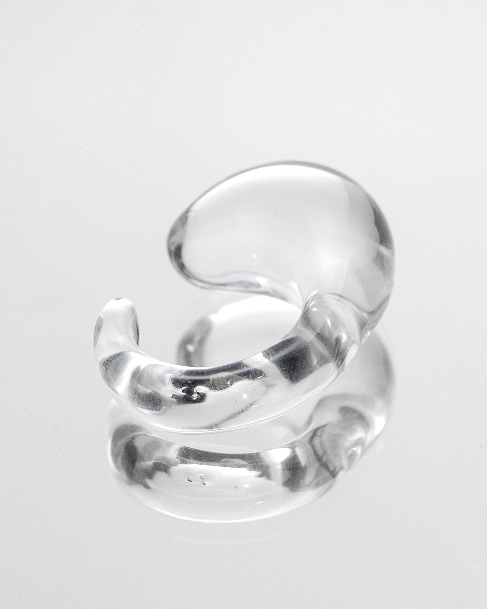 shisui/シスイ ガラスリング moment glass ring wrap/clear shisui/シスイ ガラスリング moment glass ring wrap/clear