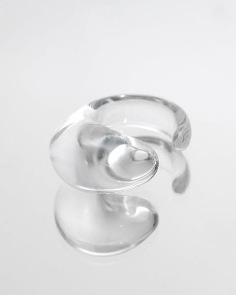 moment glass ring wrap/clear<br>