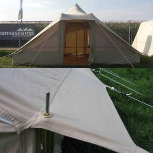 canvas camp キャンバスキャンプのテント、ローマンデラックス