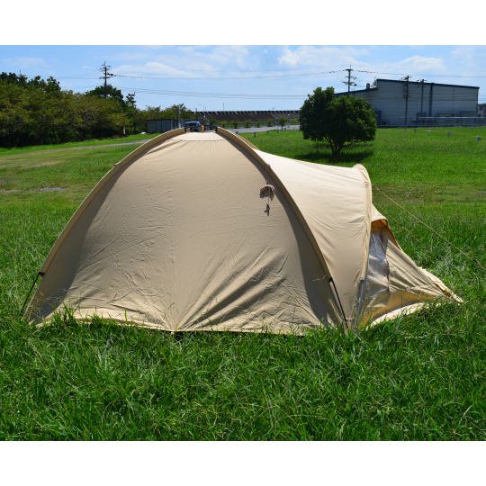 キャンバスキャンプ ドームテント | 珍しい2人用のポリコットンテント 