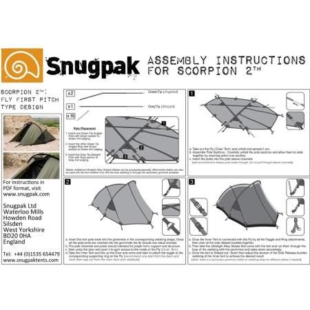スナグパック スコーピオン2 / グランドシートセット Snugpak スナグパック スコーピオン2 / グランドシートセット Snugpak