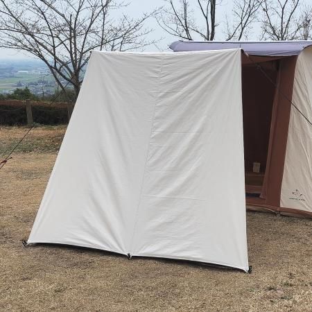 スプリングバータイプテント用フロントウォール | 受注生産 スプリングバータイプテント用フロントウォール | 受注生産