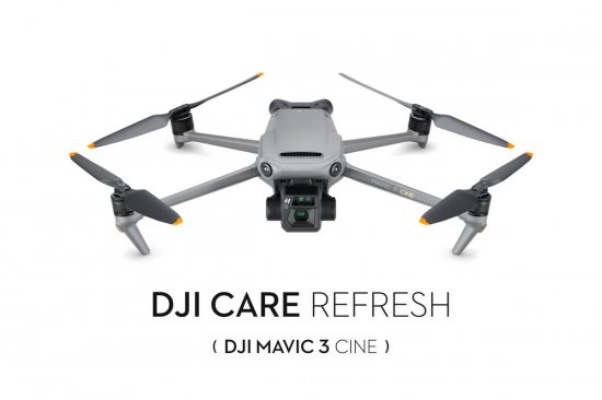 DJI Care Refresh (2年版) (DJI Mavic 3 Cine) - ドローン販売　DJIネットショップ｜プロクルードローン