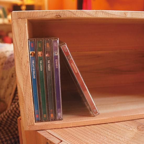 年季の入った　木箱　木製　CDケース　コンパクトディスク　汚れ有り　頑丈構造 年季の入った木箱木製CDケースコンパクトディスク汚れ有り頑丈構造