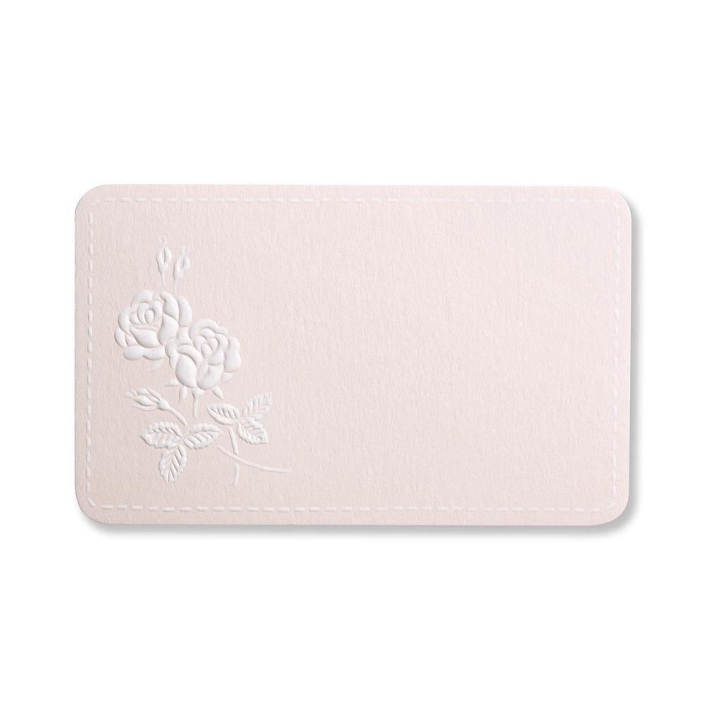 ミニメッセージカード エンボス バラ レター カード専門店 G C Press Online Shop