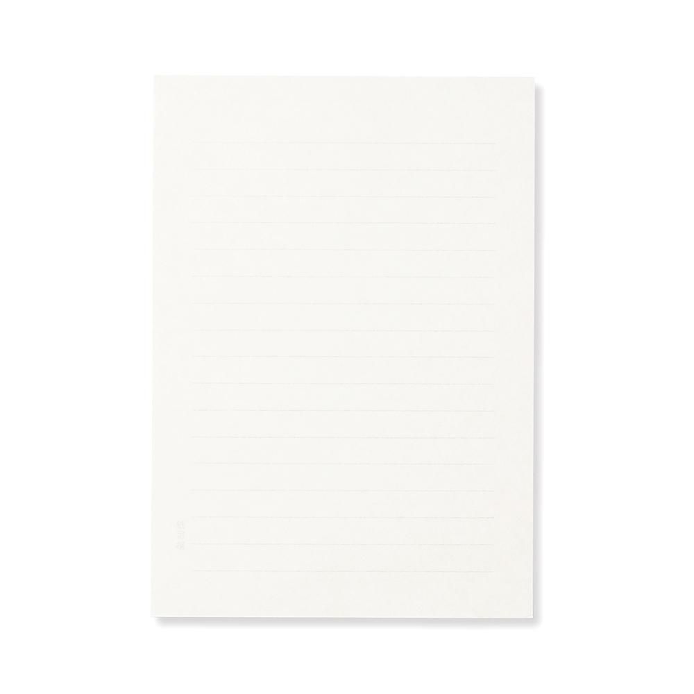 紙司撰 便箋 ａ５ ペン書箋 グレー ヨコ罫 レター カード専門店 G C Press Online Shop