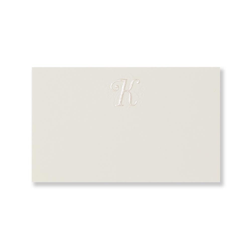 ミニメッセージカード イニシャル ｋ レター カード専門店 G C Press Online Shop