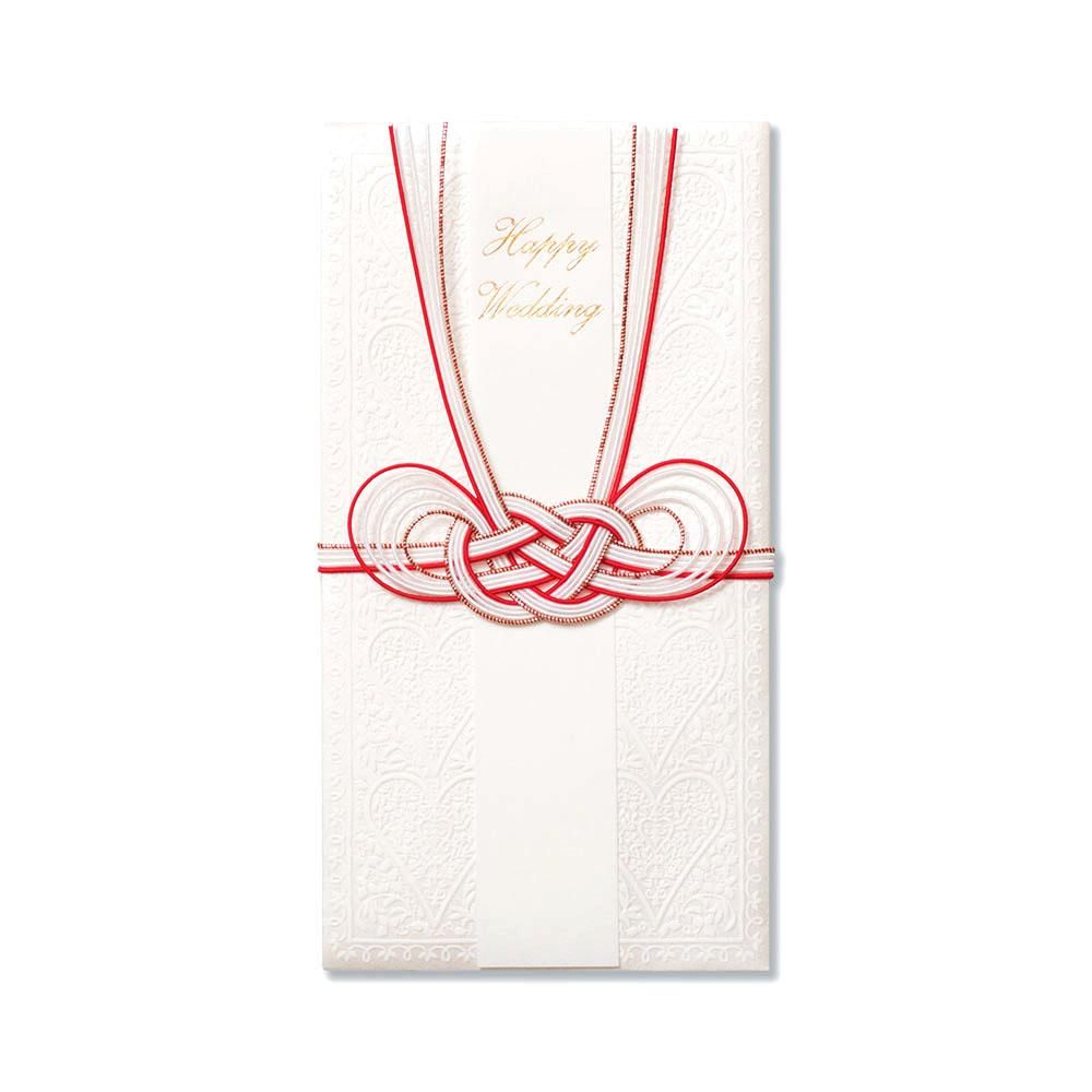 祝儀袋 寿 ハート フルレース 白 レター カード専門店 G C Press Online Shop