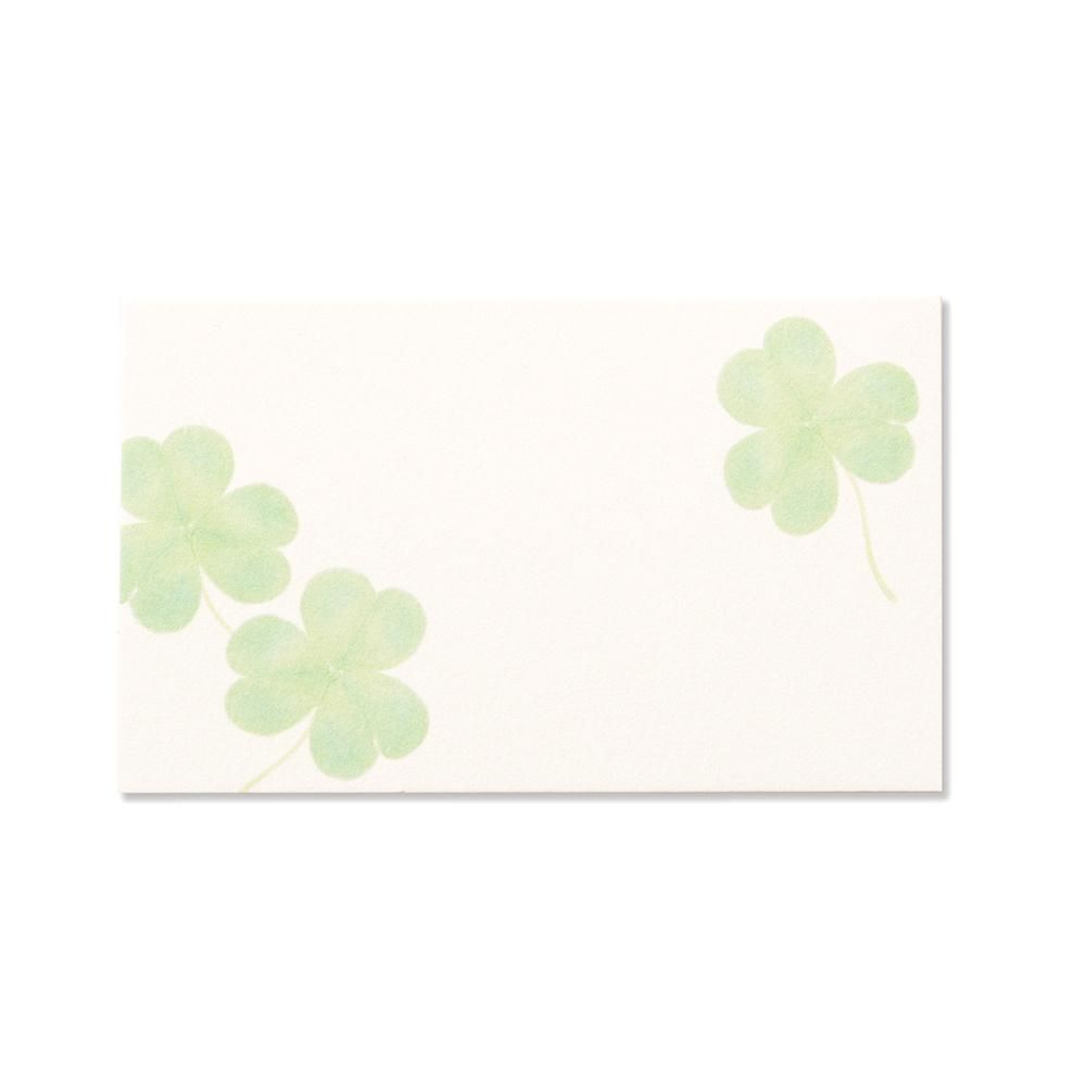 ミニメッセージカード クローバーリーフ レター カード専門店 G C Press Online Shop