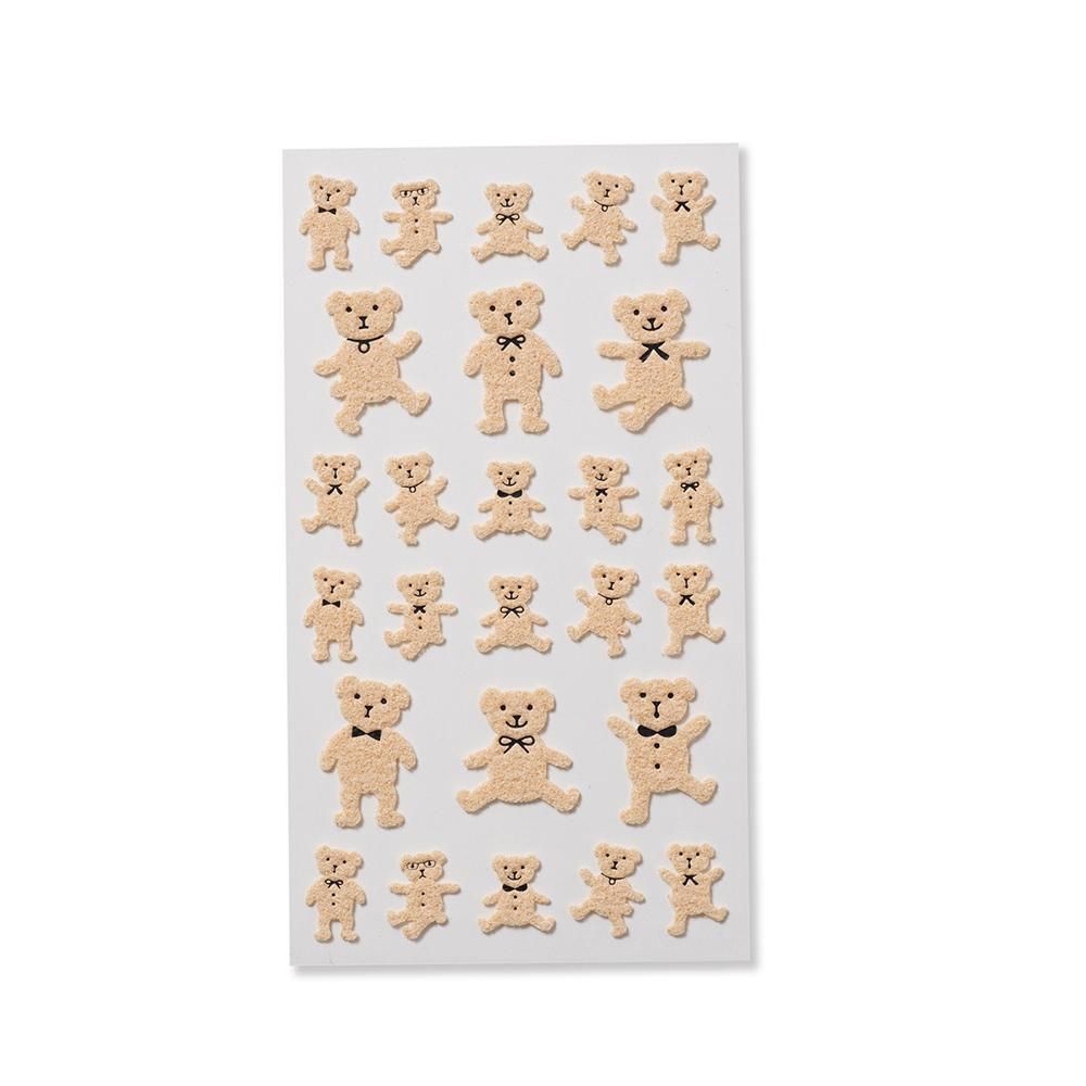 シール ふわふわ ベア レター カード専門店 G C Press Online Shop シール ふわふわ ベア レター カード専門店 G C Press Online Shop
