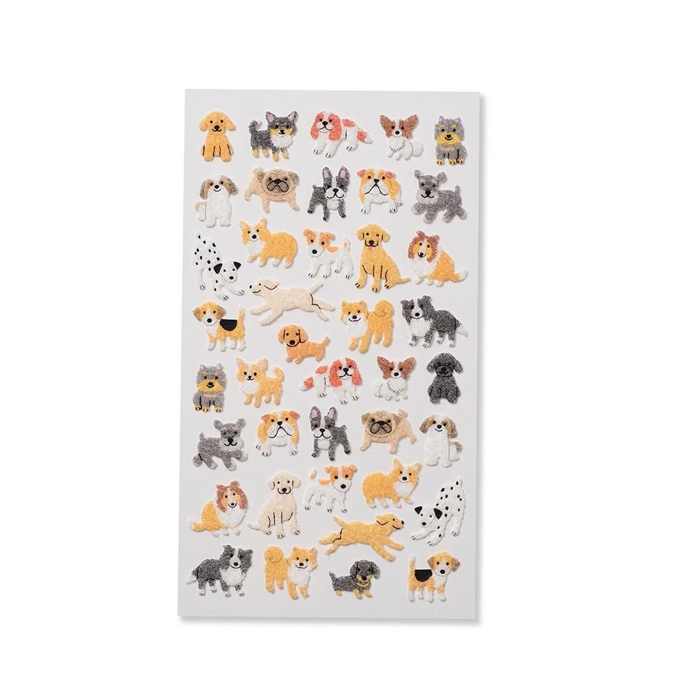 シール ふわふわ いぬ レター カード専門店 G C Press Online Shop シール ふわふわ いぬ レター カード専門店 G C Press Online Shop