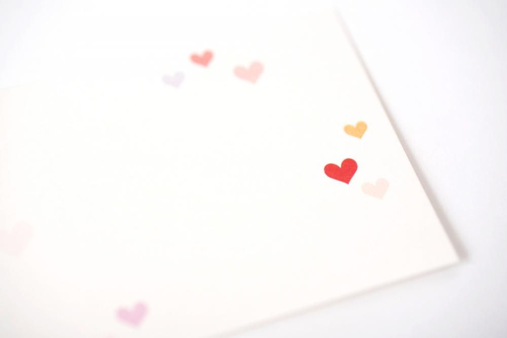 ミニメッセージカード 和紙 ハート レター カード専門店 G C Press Online Shop