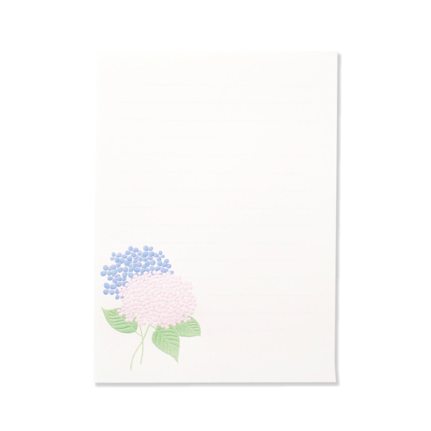 便箋 アジサイ レター カード専門店 G C Press Online Shop