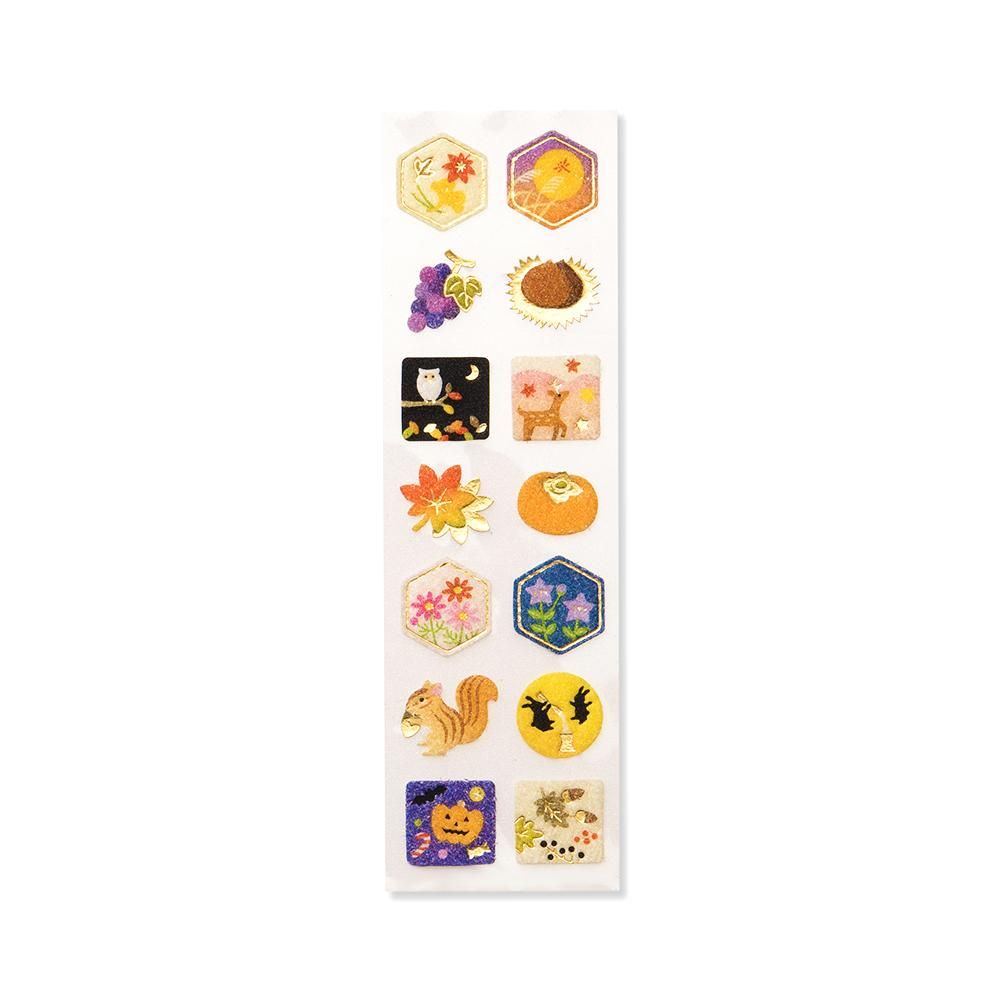 シール ふわふわ 秋の風物 レター カード専門店 G C Press Online Shop シール ふわふわ 秋の風物 レター カード専門店 G C Press Online Shop