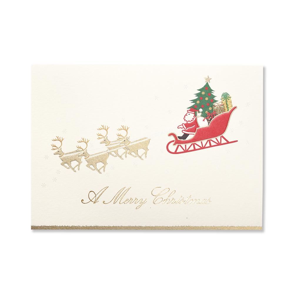 クリスマスカード カミング サンタクロース レター カード専門店 G C Press Online Shop