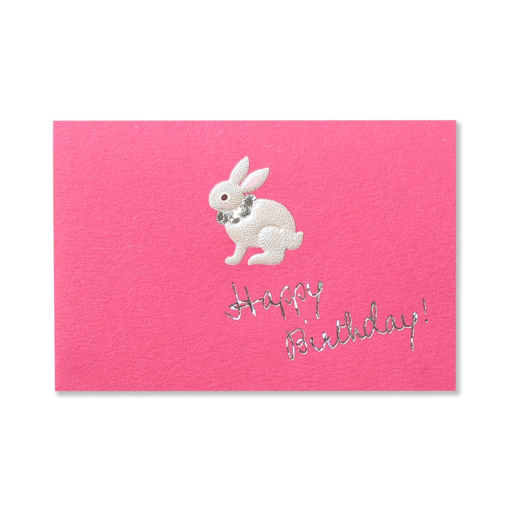 ミニカード ウサギ Birth レター カード専門店 G C Press Online Shop