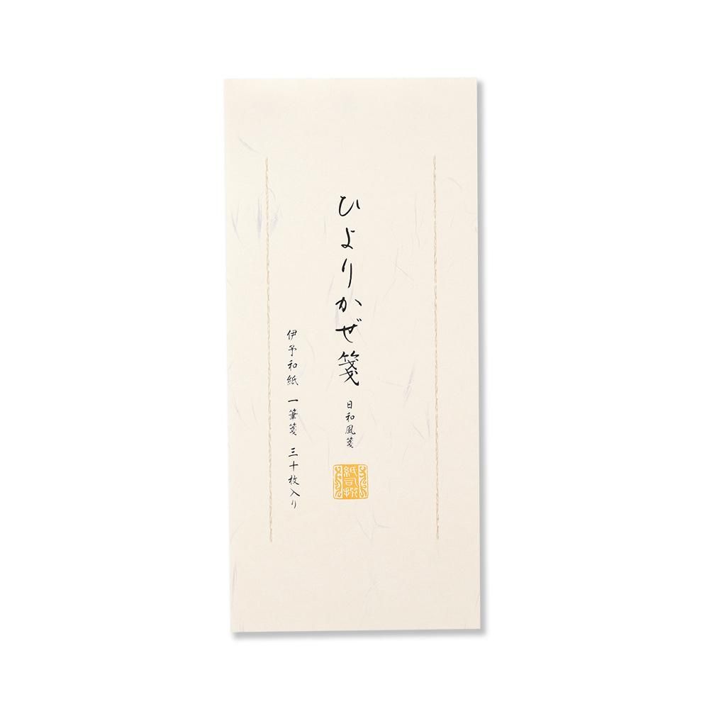 一筆箋 封筒付｜一筆箋 封筒付 花色和紙 白(89572006)｜ミドリ