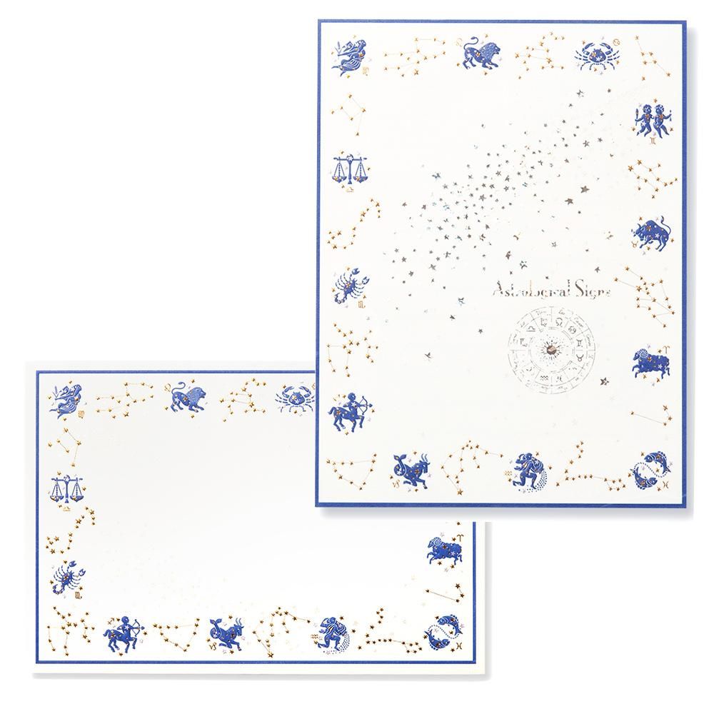 12 星座 便箋 封筒セット レター カード専門店 G C Press Online Shop