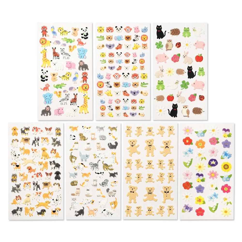 シールセット ふわふわ レター カード専門店 G C Press Online Shop シールセット ふわふわ レター カード専門店 G C Press Online Shop